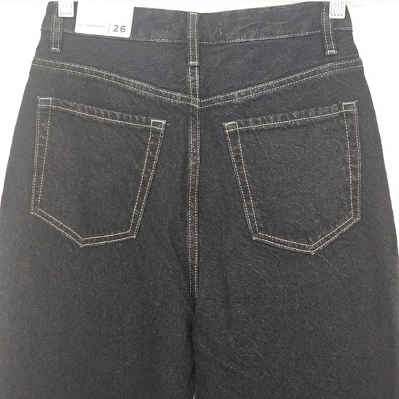 89 PACSUN TWO TONE 90S BOYFRIEND JEANS WOMEN'S SIZE 26 - Picture 4 of 7